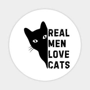 Real Men Love Cats Magnet